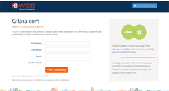 Desktop Screenshot of gifara.com